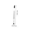Double Ended Eyebrow Brush with Rhinestone Finish Multifunctional Tool for Eyebrow Shaping Eyelash Combing Durable Easy Maintenance Stylish Makeup Essential view 2