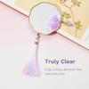 Compact Mirror, Pocket Mirror, Portable Travel Makeup Mirror, Small Lightweight Slim Handheld Mirror for Purse/Handbag/Wallet, Cosmetic Beauty Mirror with Storage Cover, Cute Mini Size Vanity Mirror view 4