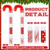 24 Pack Christmas Lip Balm Bulk Peppermint Candy Flavor Lip Balm with Candy Cane Tubes Christmas Party Gifts Stocking Stuffers Holiday Employee Staff Appreciation Gifts for Women(Stylish) view 2