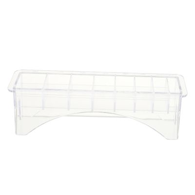 8pcs Limit Comb Storage Box for Hair Clippers Transparent Organizer Case Holds Limit Combs Fashion Storage for Barbers and Hairdressers