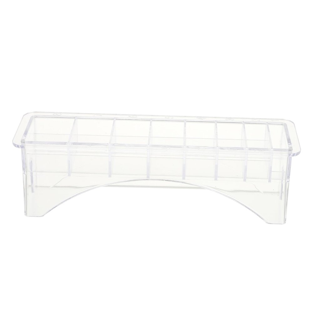 8pcs Limit Comb Storage Box for Hair Clippers Transparent Organizer Case Holds Limit Combs Fashion Storage for Barbers and Hairdressers