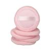 5Pcs Cotton Powder Puff for Foundation Loose Makeup Tool for Women for Salon Home Travel Use Gentle Skin Easy Application view 1
