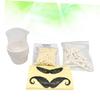 Professional Nose Hair Removal Wax Kit Solid Wax Beans Measuring Cup Applicators Set Safe Painless Nose Waxing for Men Women Quick Efficient Hair Extraction view 3