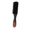 Beard Brush for Men Boar Bristle Grooming Tool with Ergonomic Gradient Handle for Facial Hair Care Straightening Maintenance Barber Salons and Home Use view 1