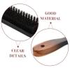 Beard Brush for Men Boar Bristle Grooming Tool with Ergonomic Gradient Handle for Facial Hair Care Straightening Maintenance Barber Salons and Home Use view 3