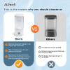 AiDwell 3 IN 1 Electric Makeup Brush Cleaner Machine With Dryer, Holder, Portable Automatic USB Cosmetic Brushes Cleaner Tool Deep Cleaning for All Size Beauty Makeup Brush Set, Sponges, Blush Brush view 3