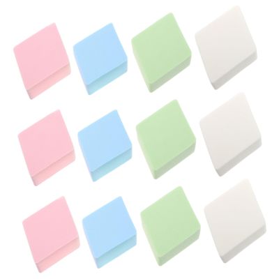 12Pcs Rhombic Makeup Multi Function Household Face Puff for Setting Powder Application Durable and Comfortable Cosmetic Tool