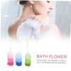3Pcs Long Handle Bath Scrubbers for Body Cleaning Soft Mesh Bath Balls with Rich Bubbling for Comfortable Bathing Experience Bathroom Accessories for Home Use view 4