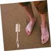 Beaupretty 3pcs Foot Scrubber Double-Sided Bristle Pumice Stone for Exfoliating Foot Care view 4