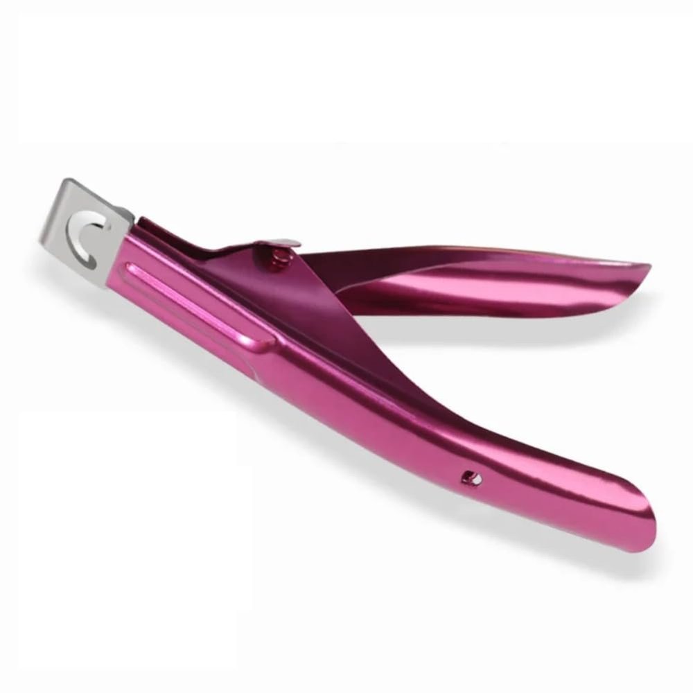 Nail Cutter Nail Cipper Tips Cutter U Type Fake Nail Edge Trimmer Stainless Steel Manicure Tools