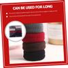 10pcs Seamless Elastic Hair Ties No Damage Ponytail Rubber Bands for Women Versatile Hair Ropes for All Hairstyles Great for Adults Mixed Colors view 2