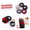 10pcs Seamless Elastic Hair Ties No Damage Ponytail Rubber Bands for Women Versatile Hair Ropes for All Hairstyles Great for Adults Mixed Colors view 4