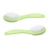2pcs Double Sided Pumice Stone Foot File Brush Exfoliating Tool for Dead Skin Removal Versatile Foot Care Scrubber for Home and Travel Durable Lightweight view 1