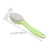 2pcs Double Sided Pumice Stone Foot File Brush Exfoliating Tool for Dead Skin Removal Versatile Foot Care Scrubber for Home and Travel Durable Lightweight view 2