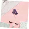 Creative Shamrock Shaped Eyebrow Trimmer Stainless Steel Razor for Women Essential Facial Hair Removal Tool Sharp Blade for Beginners Durable Beauty Must Have view 4