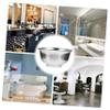 Beaupretty Stainless Steel Shaving Soap Bowl Lid Barber Shaving Cup for Men Sturdy Foam Whipping Bowl Heat Insulation Random Style view 4