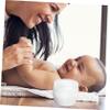 2Sets Talcum Powder Puff Portable Gentle Body Powder Application for Newborns Easy One Hand Use Adorable Design for Home Travel view 4