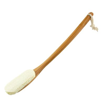 1Pc Long Handle Loofah Bath Brush Versatile Shower Cleaning Tool for Deep Exfoliation for Hard to Reach Areas Easy Drying Design