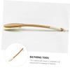 1Pc Long Handle Loofah Bath Brush Versatile Shower Cleaning Tool for Deep Exfoliation for Hard to Reach Areas Easy Drying Design view 2