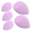 CALLARON Exfoliating Face Scrubber Gloves 5pcs Reusable Makeup Removal Cleansing Mitts for Skin Types Deep Cleaning Facial Pads for Daily Skin Care Routine view 1