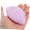 CALLARON Exfoliating Face Scrubber Gloves 5pcs Reusable Makeup Removal Cleansing Mitts for Skin Types Deep Cleaning Facial Pads for Daily Skin Care Routine view 3