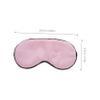 4pcs Reversible Sleep Mask for Double Sided Satin Imitation Silk Blindfolds for Travel Parties and Sleeping Lightweight and Comfortable Eye Covers view 2