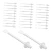 50Pcs Dual Ended Nose Wax Applicator Sticks for Hair Removal Disposable Spatula Tool for Nose Ear and Facial Hair Grooming Enhanced Comfort and Portable Design view 1