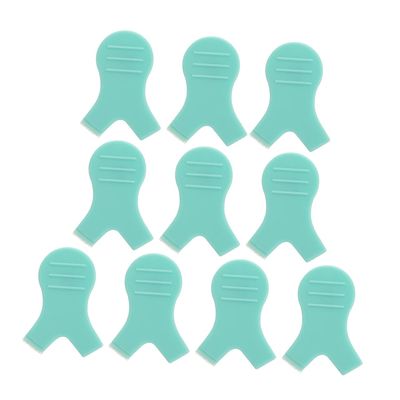 10Pcs Eyelash Lift Separator Brushes Shaped Eyelash Perming Combs for Professional and Personal Use Makeup Supplies for Natural Curling and Grafting Eyelashes