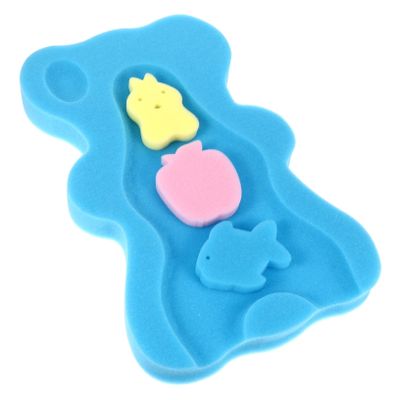 1Set Cushion Soft Non Slip Sponge Mat for Newborns Thick Bath Pad for Safe and Comfortable Bathing Experience