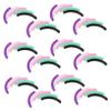 48Pcs Silicone Eyelash Curler Pads High Elasticity Replacement Refills for Lash Curlers Soft Gentle Material for Comfortable Makeup Application Includes Storage view 1