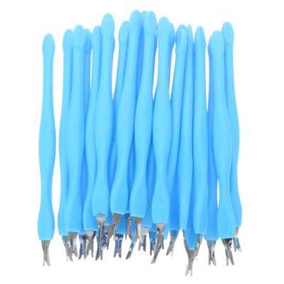 24Pcs Cuticle Remover and Pusher Stainless Steel Nail Care Tools for Manicure and Pedicure for Home and Salon Use Rustproof and Durable Design