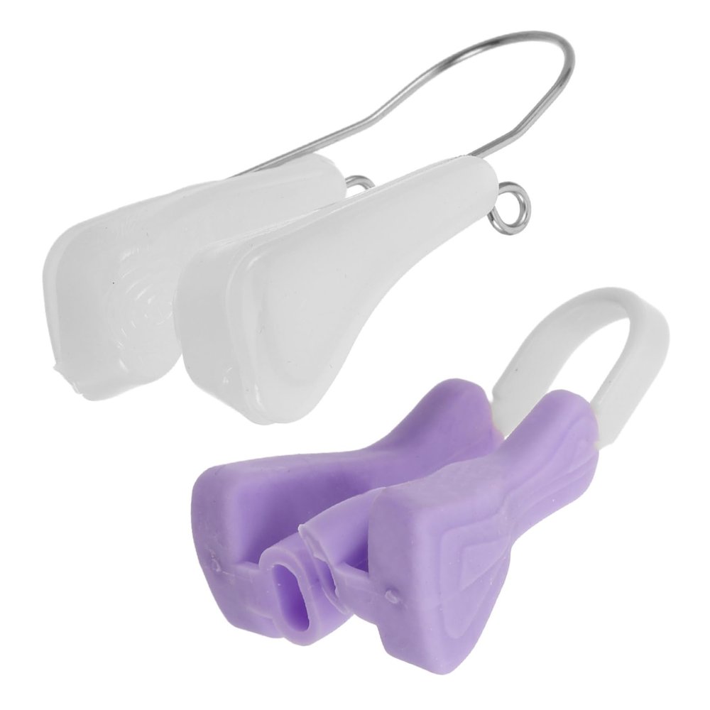 2Pcs Nose Device Soft Nose Clip Shaper Nighttime Corrector for Better Sleep Comfortable Fit for Women Stylish Design for and Nose Shape Improvement
