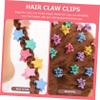 GALPADA 3Sets Mini Claw Hair Clips for Random Color Hair Barrettes Durable Hair Jaw Clips for Various Occasions for Weddings Photoshoots and Everyday Styles view 3