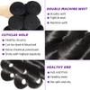 Body Wave Bundles Human Hair 12 14 16 18 Inch Human Hair Bundles 100% Unprocessed Brazilian Virgin Quick Weave 4 Bundle Human Hair Extensions for Black Women Natural Color view 3