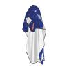 Aprons Professional Hair Cutting Cape with Adjustable Snap Closure, Black astronaut on blue Barber Cape for Men Women Waterproof Hairdressing Salon Cape, Coloring Makeup Styling Home Use view 3
