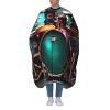 Aprons Professional Hair Cutting Cape with Adjustable Snap Closure, Cool Drum Set Barber Cape for Men Women Waterproof Hairdressing Salon Cape, Coloring Makeup Styling Home Use view 1