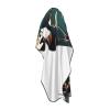 Aprons Professional Hair Cutting Cape with Adjustable Snap Closure, Cool Drum Set Barber Cape for Men Women Waterproof Hairdressing Salon Cape, Coloring Makeup Styling Home Use view 3