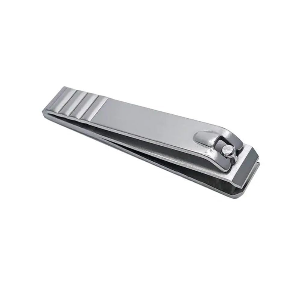 1 Straight-mouthed Stainless Steel Nail Clipper - A Tool for Trimming Fingernails and Feet and Treating Dead Skin
