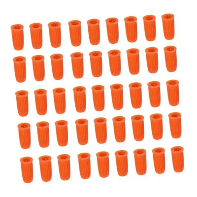 Glue Piercing Needles 100Pcs Plastic Replacement Heads for Eyelash Bottles