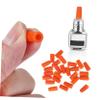 Glue Piercing Needles 100Pcs Plastic Replacement Heads for Eyelash Bottles view 2