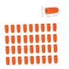 Glue Piercing Needles 100Pcs Plastic Replacement Heads for Eyelash Bottles view 4