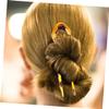 3Pcs U Shaped Hairpins for Women Durable Decorative Hair Forks DIY Hairsticks Lightweight Hair Clips for Daily Use Parties Festivals Unique Headdress Accessories view 2