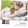 BATHVEVE 3D Contoured Travel Eye Mask Set 6pcs Breathable Blackout Sleeping Masks for Comfort and Light Blocking for Naps and Travel view 2