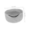 Beaupretty Marble Pattern Porcelain Shaving Bowl Compact Shave Soap Container for Easy Making Travel Home Grooming Accessory Men Decorative Bathroom view 2