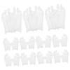Amosfun 12Pairs White Cotton Gloves for Women Moisturizing Overnight Gloves for Dry Hands Versatile Working Gloves for Crafting Comfortable Cotton Material view 1