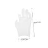 Amosfun 12Pairs White Cotton Gloves for Women Moisturizing Overnight Gloves for Dry Hands Versatile Working Gloves for Crafting Comfortable Cotton Material view 2