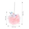 2Pcs Unicorn Loofahs for Exfoliating Bath Sponge Balls Bath Tool for Durable Lightweight and Fun Bath Accessories view 2