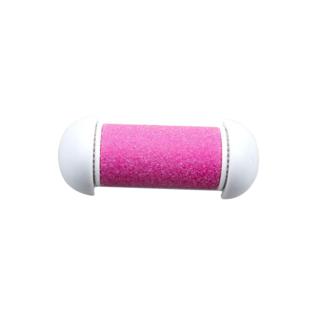 10Pcs Replacement Roller Heads for Electric Foot Exfoliator Ergonomic Pink Foot Care Tool for Dead Skin Removal and Exfoliation Water Resistant and Easy to Clean