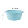 2Pcs Large Plastic Washing Basins Durable Household Foot Basins for Bathroom and Kitchen Use Slip Design Multi Purpose view 2
