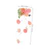 1Pair Artificial Flower Hair Clips for Women Bridal Hair Barrettes with Elegant Tassel Detail Lightweight Floral Accessories for Beach Weddings Vacations and Parties view 2